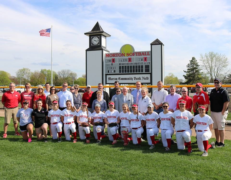 Hall of Fame Photo -- MCB supporting Morton girls softball 2018.jpg